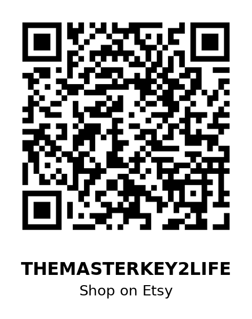 QR code linking to the Etsy shop